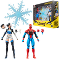 Spider-Man y Luna Snow de la serie Marvel Legends Marvel Rivals