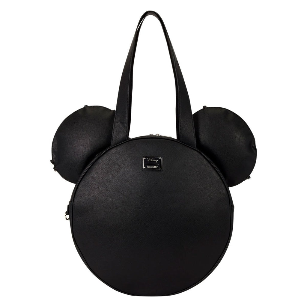 Bolso tote extragrande de Minnie Mouse con tachuelas y cadenas