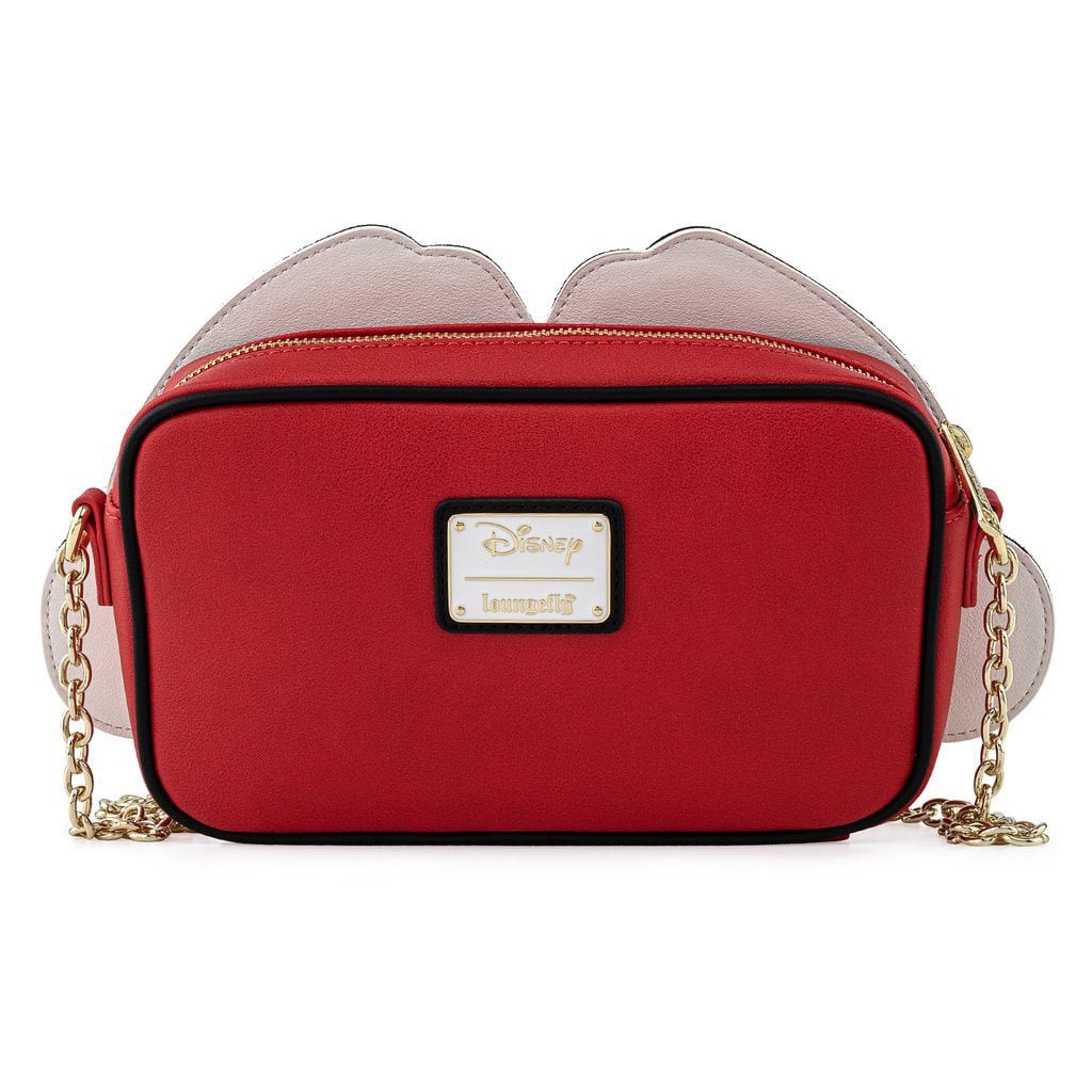 Bolso bandolera con estampado de manos de corazón de Mickey Mouse