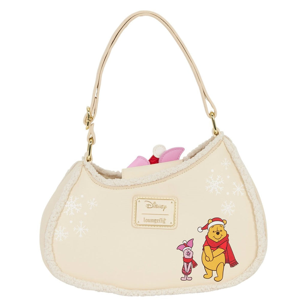 Bolso bandolera navideño de Winnie the Pooh y Piglet