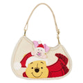 Bolso bandolera navideño de Winnie the Pooh y Piglet