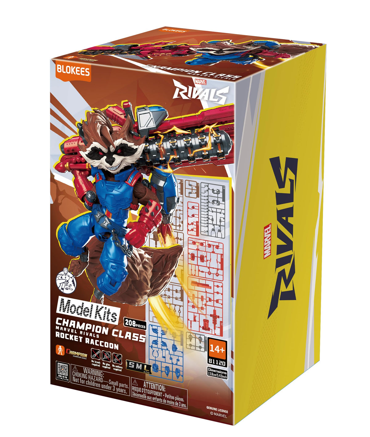 Blokees Champion Class - Marvel Rivals: Rocket Raccoon