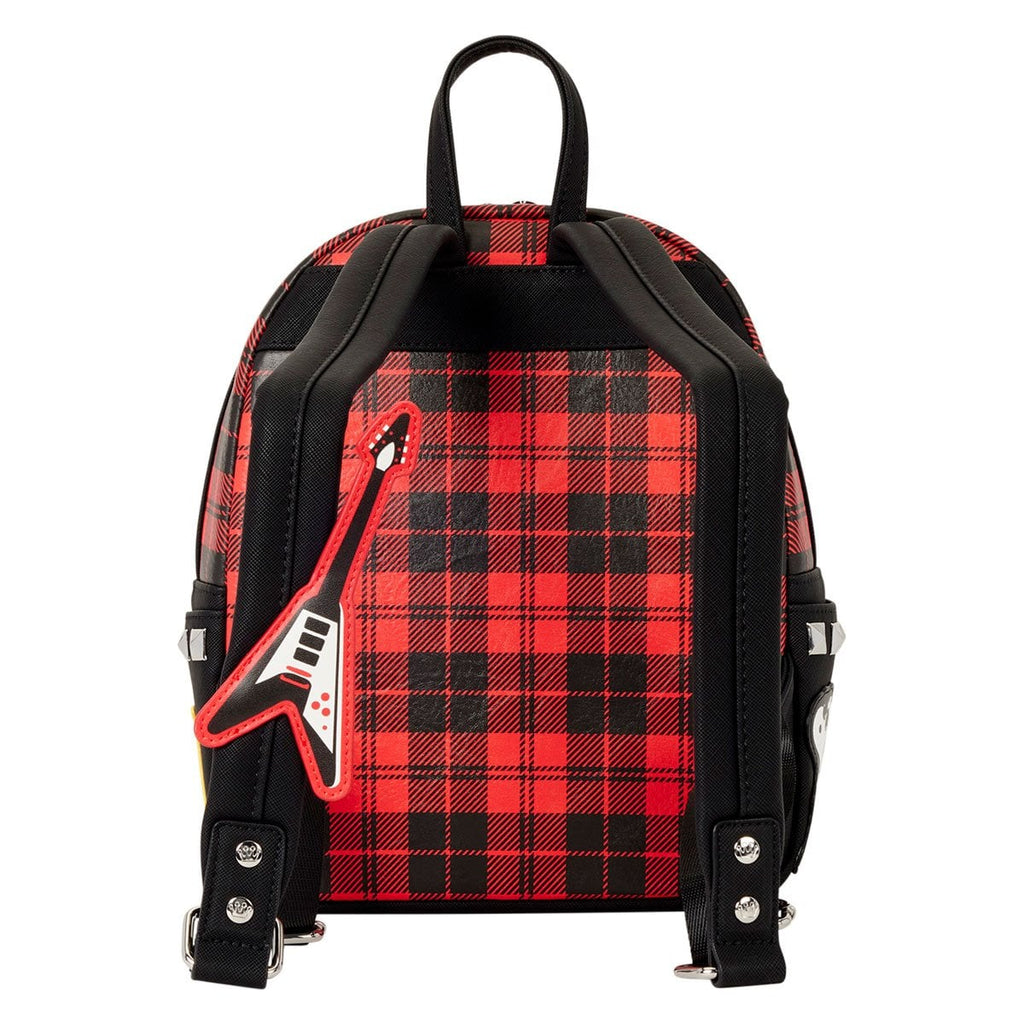 Mini mochila grunge de Snoopy y Woodstock