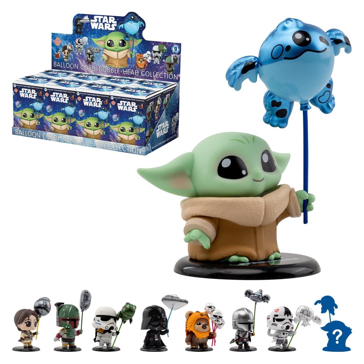 [PREVENTA] Star Wars Balloon Cosbi Collection Serie 1 Caja sorpresa de minifiguras