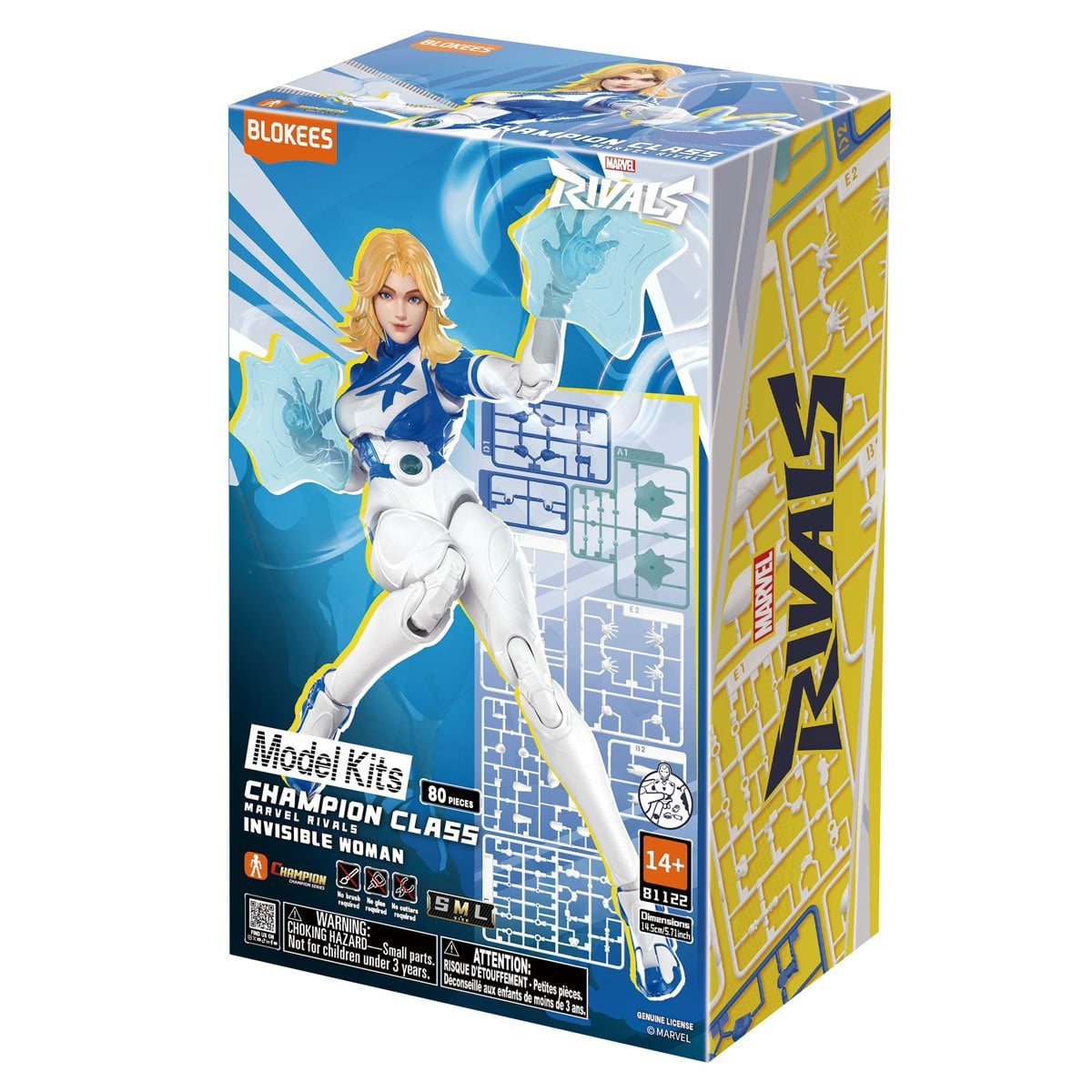 Blokees Champion Class - Marvel Rivals: La Mujer Invisible