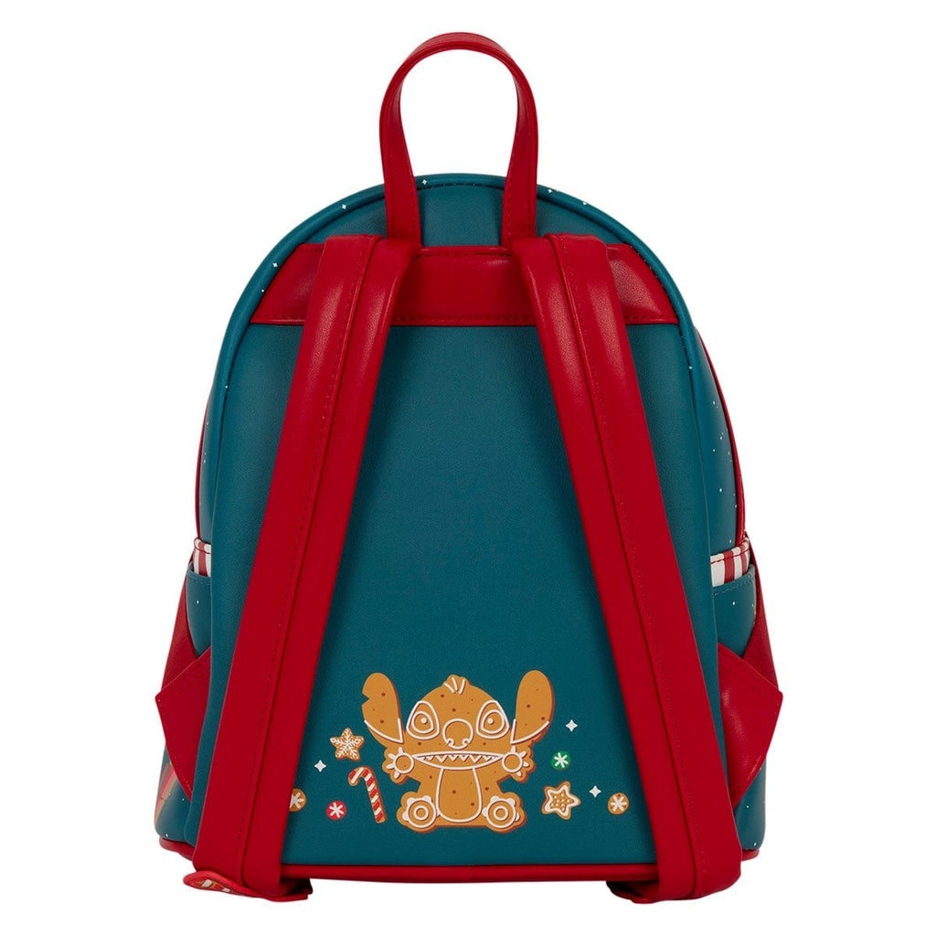Mini mochila luminosa de Lilo y Stitch para la celebración navideña.