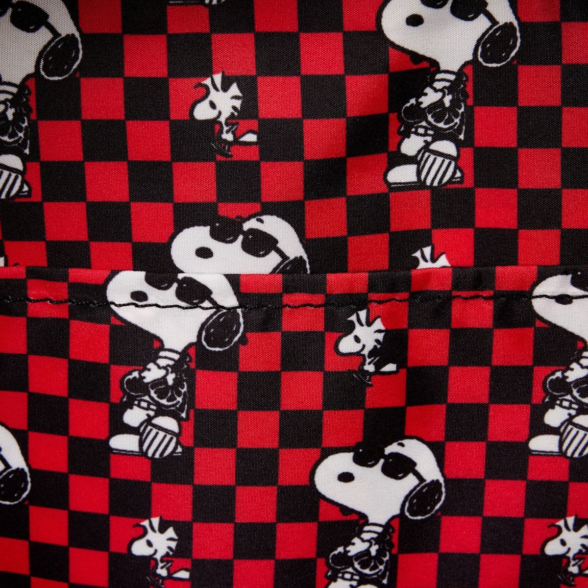 Mini mochila grunge de Snoopy y Woodstock