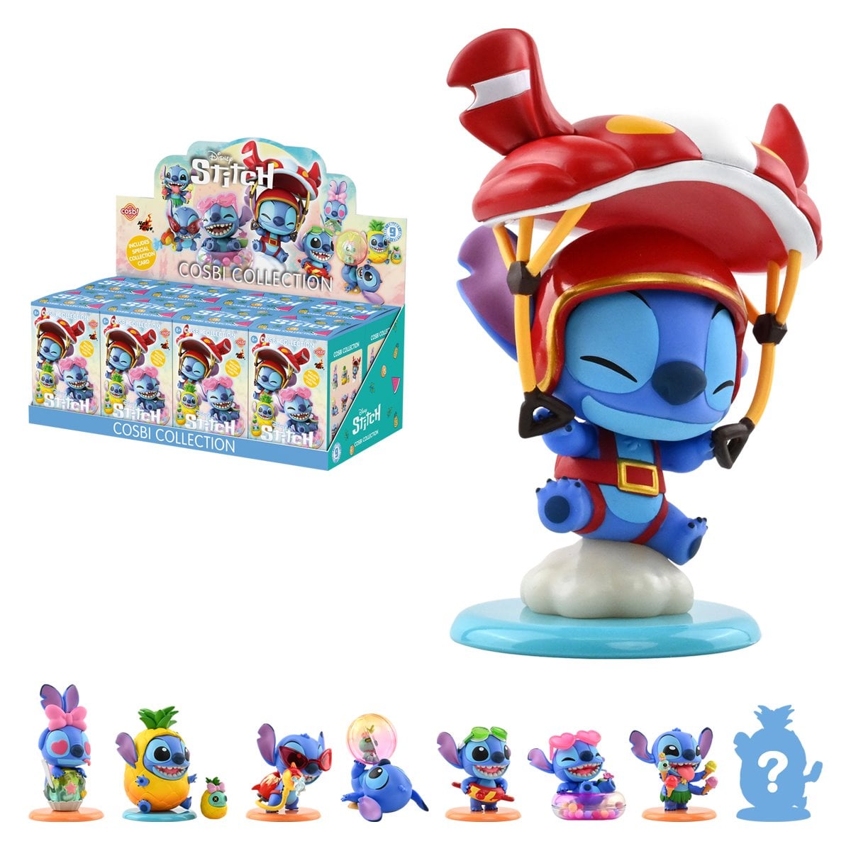 [PREVENTA] Stitch de vacaciones Cosbi Collection Serie 1 Caja sorpresa de minifiguras