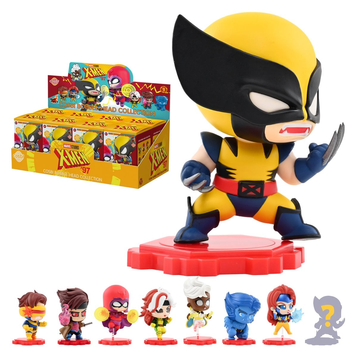 [PREVENTA] X-Men 97 Cosbi Bobble Head Serie 1 Collection Caja sorpresa de minifiguras